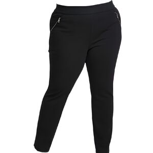 INC International Concepts Black Straight Leg Pants